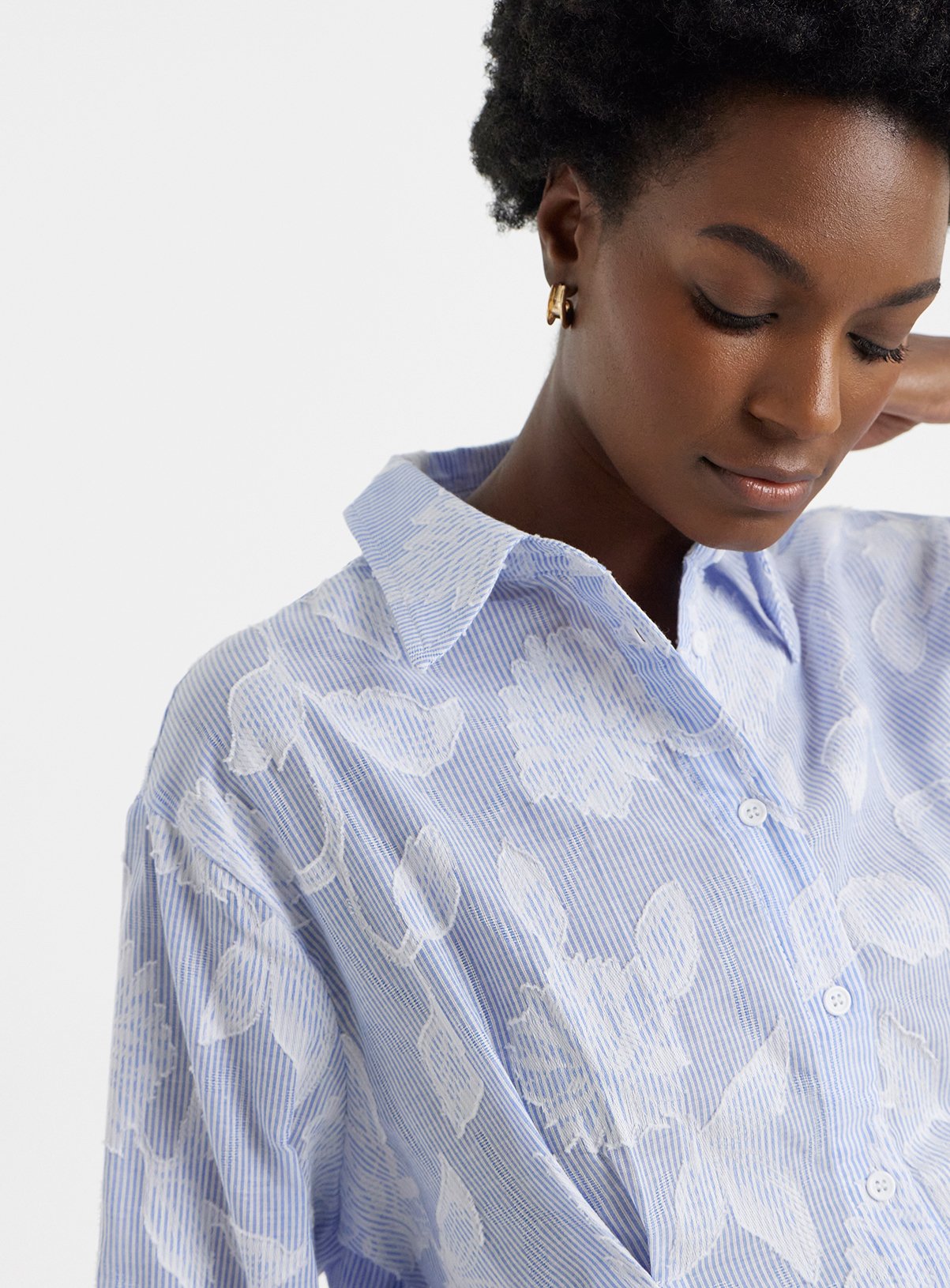 JD WILLIAMS Waist Seam Shirt 8 - Image 4 thumbnail